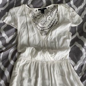 used white romper